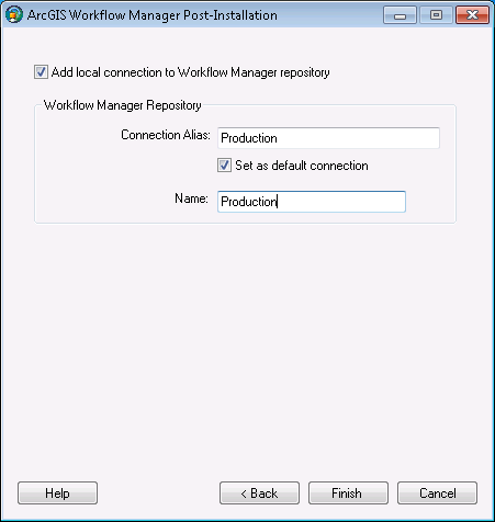 Workflow Manager Connection
