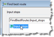 Haga clic en Input_stops
