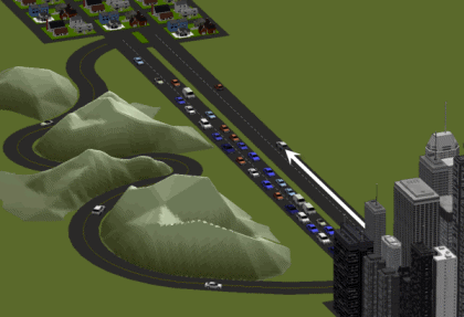 Itinéraire le plus rapide par rapport au trafic Itinéraire le plus rapide par rapport au trafic