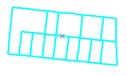 Линии границ участков, используемые для создания новых полигонов