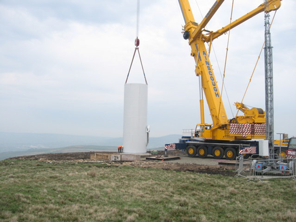 Wind farm construction Wind farm construction