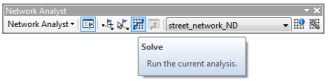 Dialog to solve the routes