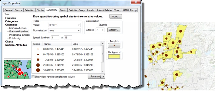 Layer Properties dialog