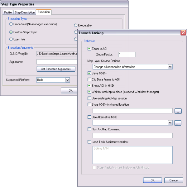 Default Launch ArcMap configuration