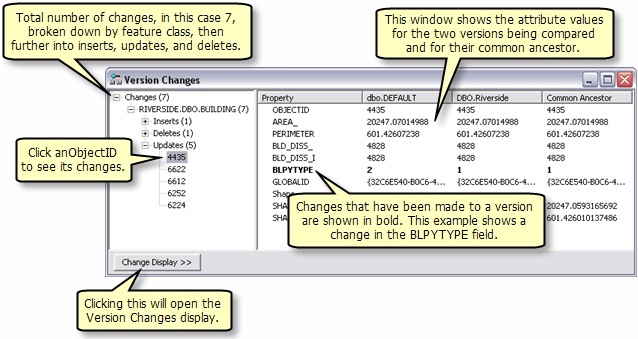 Viewer "Versionsänderungen"