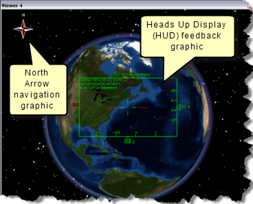 HUD-Navigationsgrafik