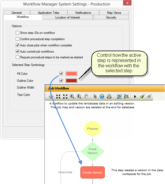 Workflow settings Workflow settings