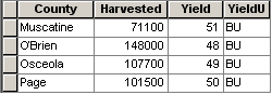 Tabelle mit Namens- oder Codeschlüsselfeld