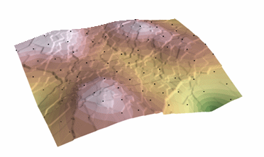 Kriging-Interpolation