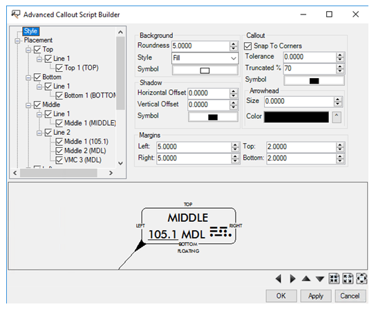 Advanced Callout Script Builder