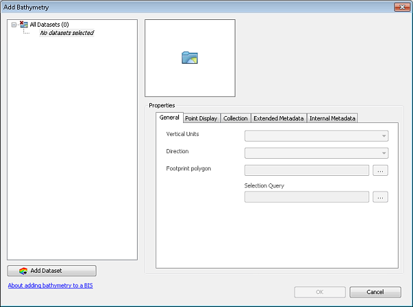 Add Bathymetry dialog box