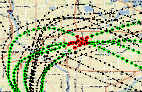 Hervorhebungsmodi in Track-Manager