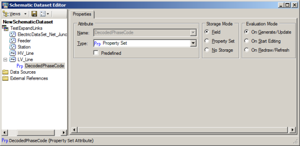 Checking the parameters of the DecodedPhaseCode propertyset attribute