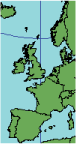 Abbildung einer transversalen Mercator-Projektion