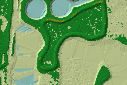 Terrain-Dataset nur mit Punkten