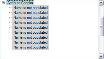 Duplicated checks in the Attribute Checks group