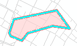 Eine neue Polygon-Barriere in der Kartendarstellung