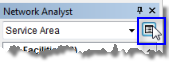 Klicken auf die Schaltfläche für die Analyse-Layer-Eigenschaften