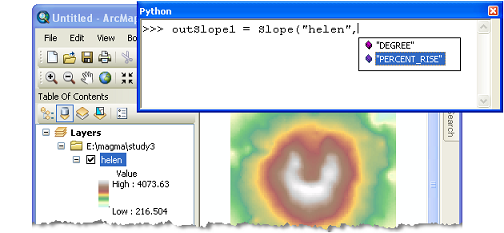 Beispiel für Map-Algebra in Python