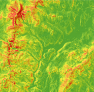 Karte "Slope output"