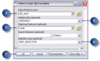 Parameter für "Layer lagebezogen auswählen"