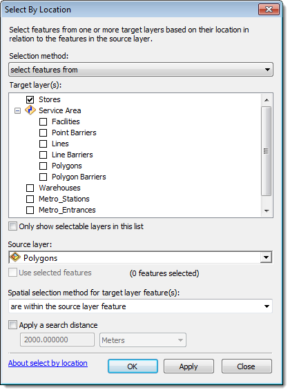 Lagebezogen auswählen Lagebezogen auswählen