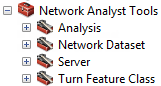 Toolbox "Network Analyst Tools" Toolbox "Network Analyst Tools"