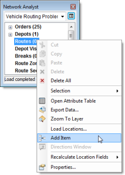 Erstellen eines Routenobjekts Erstellen eines Routenobjekts