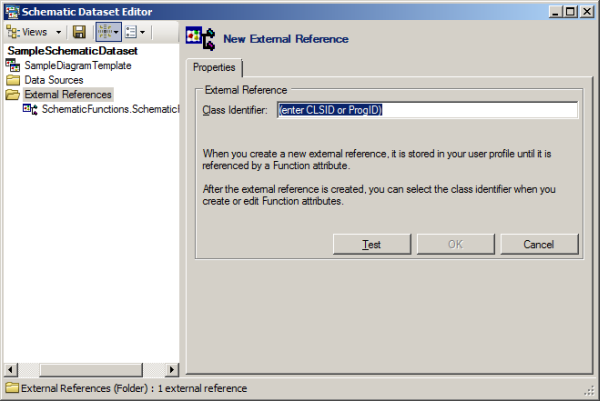 New external reference - Properties tab, initial content New external reference - Properties tab, initial content