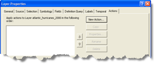 Erstellen einer neuen Aktion auf der Registerkarte "Aktionen" Erstellen einer neuen Aktion auf der Registerkarte "Aktionen"