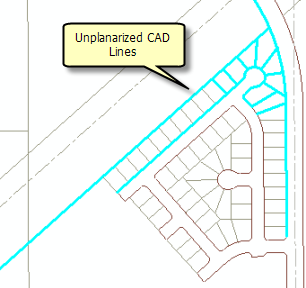 Kopieren und Einfügen von nicht an Schnittpunkten geteilten CAD-Linien