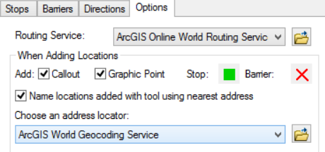 Auswählen eines Online-Locators