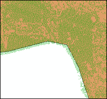 Clip-Polygon und LIDAR-Punkte