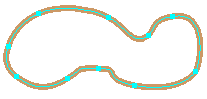 Alleinstehender Liniensymbol-Layer