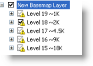 Hinzufügen von Layern in einen Grundkarten-Layer