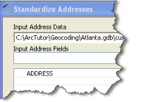 Standardisieren von Adressen mit einem einzelnem Eingabefeld