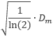 Option 2 der Suchradiusgleichung