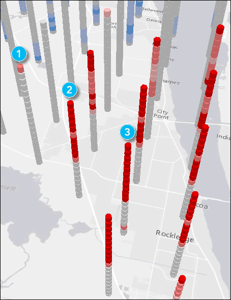 3D column view