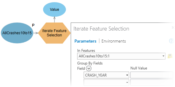 Iterate Feature Selection tool parameters
