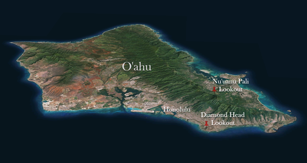 Island of O'ahu, Hawai'i