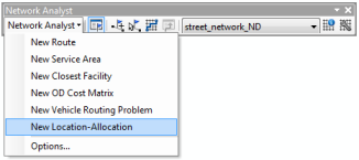 Network Analyst start menu