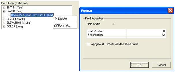 Using The Field Mapping Control Help Arcgis For Desktop