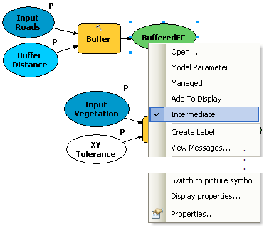 Managing intermediate data