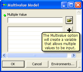 Creating multivalue variable