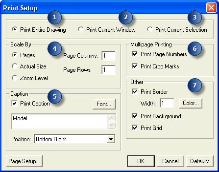 Printing options