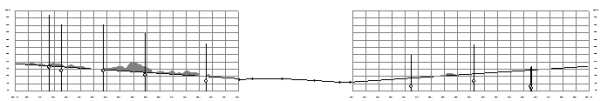 The terrain and obstacle profile element