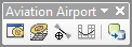 Aviation Airports toolbar