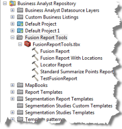 Fusion Report tools