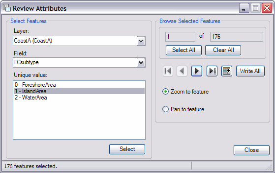 Select Named Features