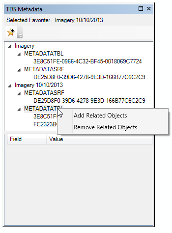 Remove Related Objects command